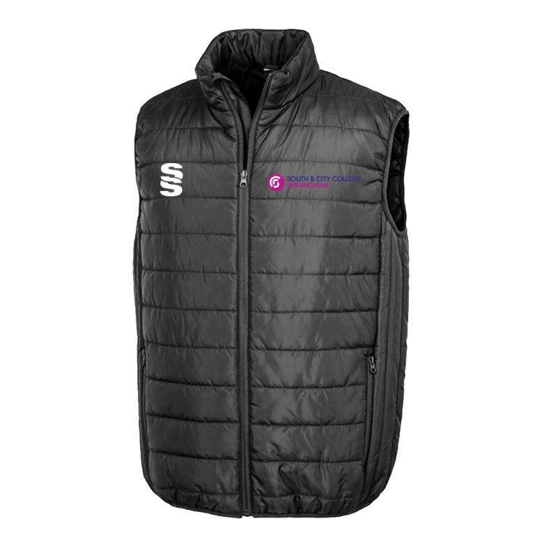 Padded Bodywarmer : Black
